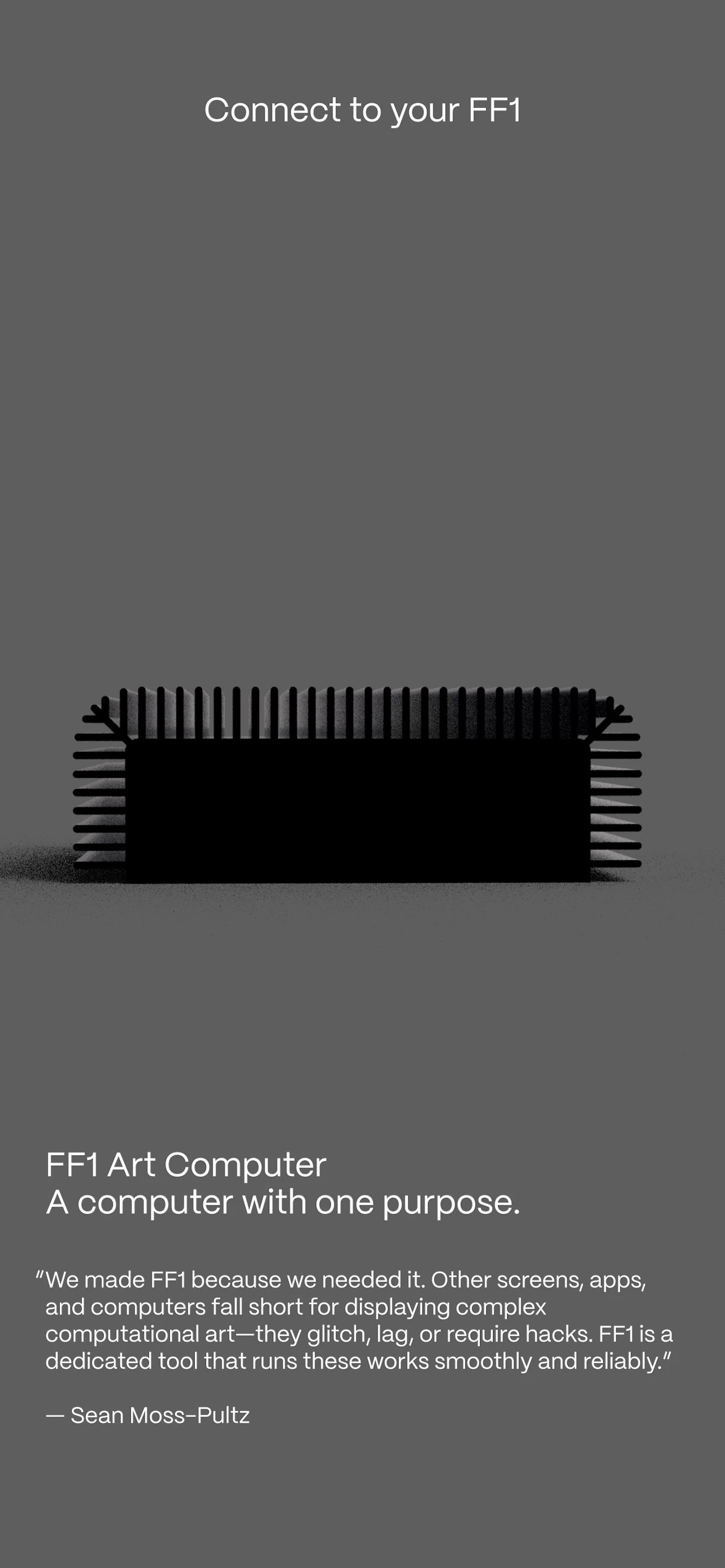 Feral File screenshot